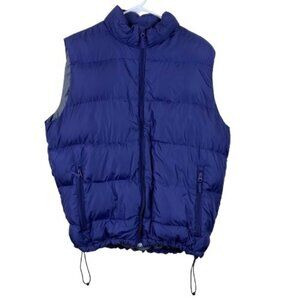 Vintage Y2K Lands’ End Men’s Goose Down Puffer Vest Gorpcore Retro Sz Large